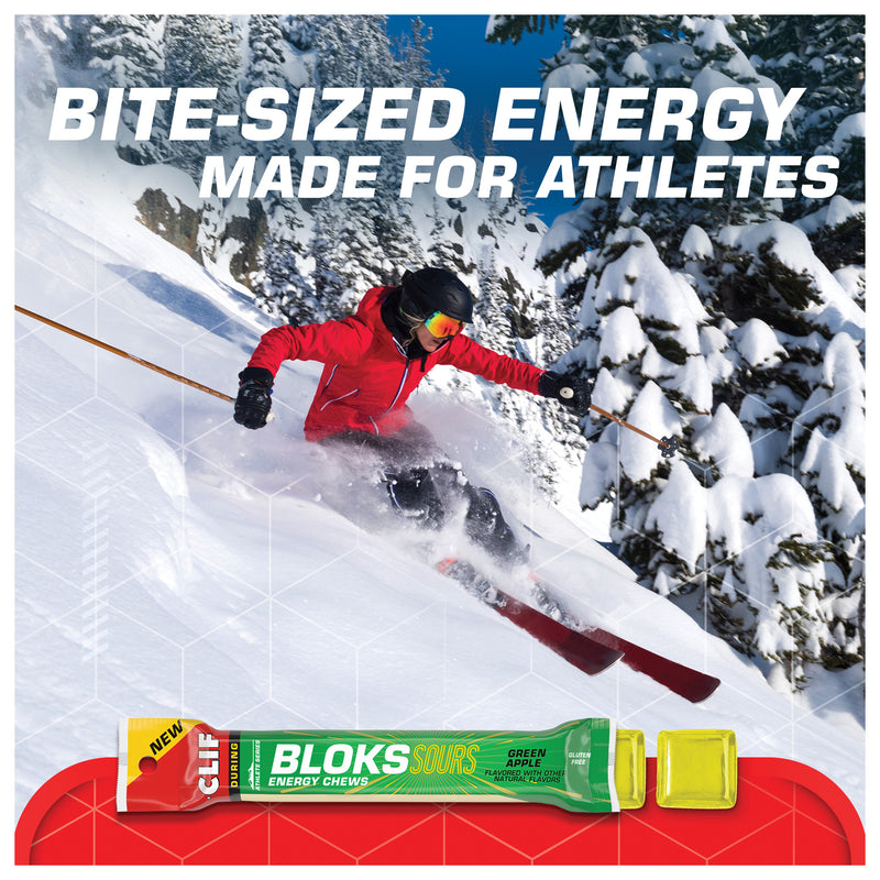 Load image into Gallery viewer, Clif Shot Bloks - Green Apple, Box of 18 Pack of 18