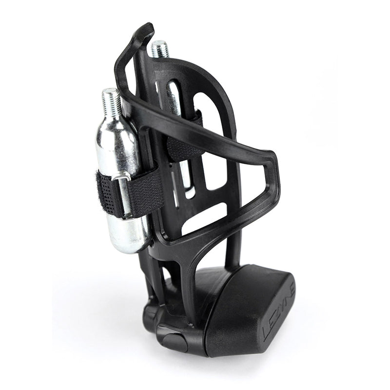 Load image into Gallery viewer, Lezyne Tubeless Flow Storage Loaded, Bottle Cage, Composite, Includes CO2 Head, V18 Multi-Tool with Tubeless Reamer &