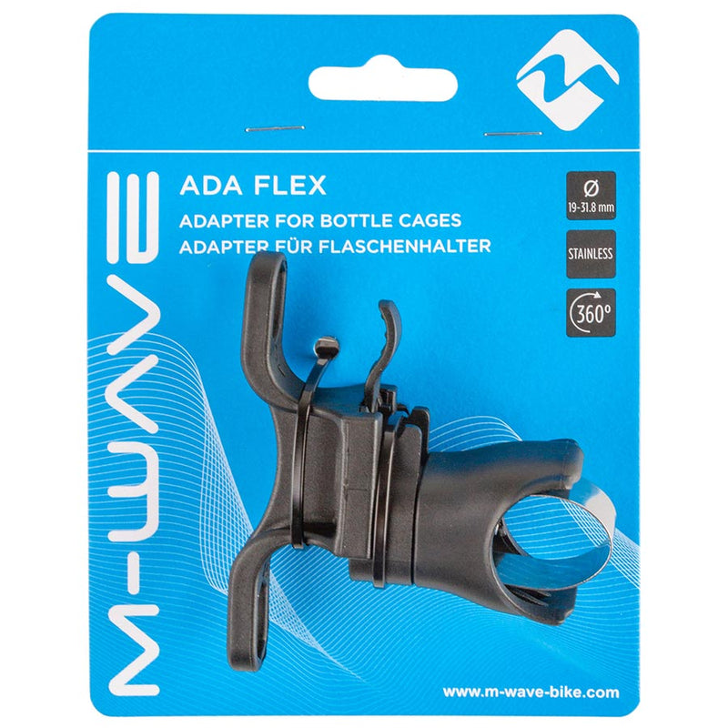 Load image into Gallery viewer, M-Wave Ada Flex Bottle Cage Mount, Allow the installation of a bottle cage to a handlebar, seatpost or seat tube,