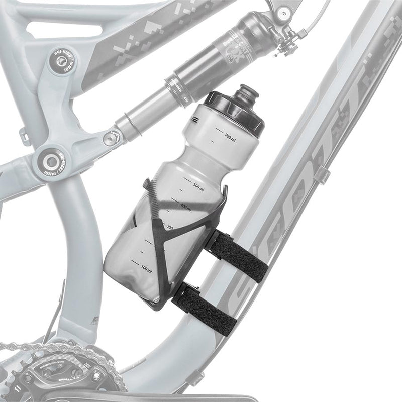 Load image into Gallery viewer, M-Wave ADA BC Flex 2 Bottle Cage Mount, Two velcro mounts allow a bottle cage to be mounted anywhere