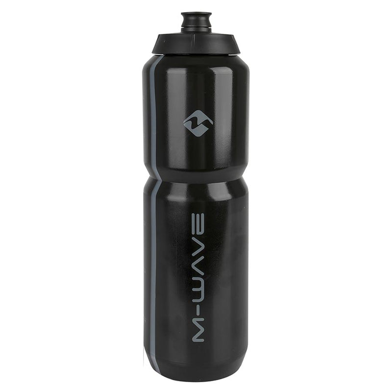 Load image into Gallery viewer, M-Wave PBO 1000 Water Bottle, 1000ml / 34oz, White on Black
