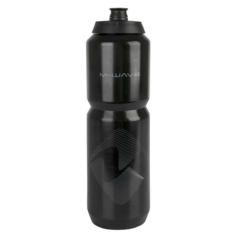 Load image into Gallery viewer, M-Wave PBO 1000 Water Bottle, 1000ml / 34oz, White on Black