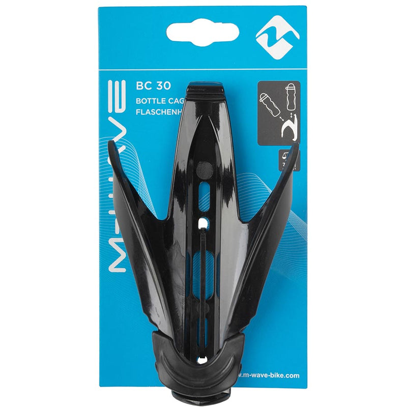Load image into Gallery viewer, M-Wave BC 30 Bottle Cage Plastic, 30g, Black