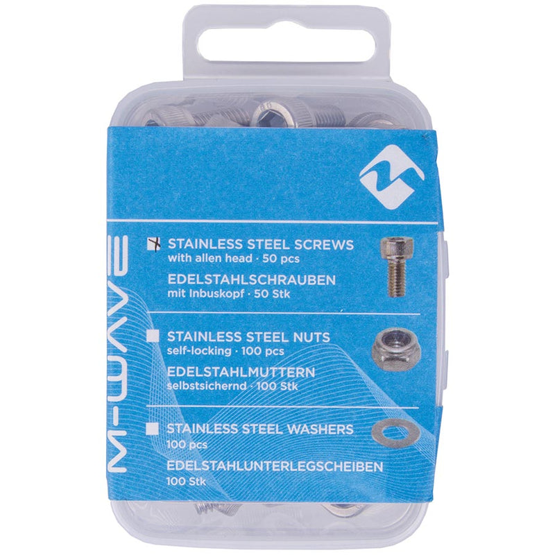 Load image into Gallery viewer, M-Wave Hex Bolts M6 x 12mm 50pcs