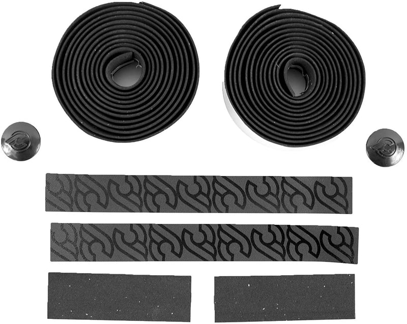 Load image into Gallery viewer, Cinelli-Cork-Ribbon-Bar-Tape-Handlebar-Tape-Black-HT3600-Road-Bar-Tape