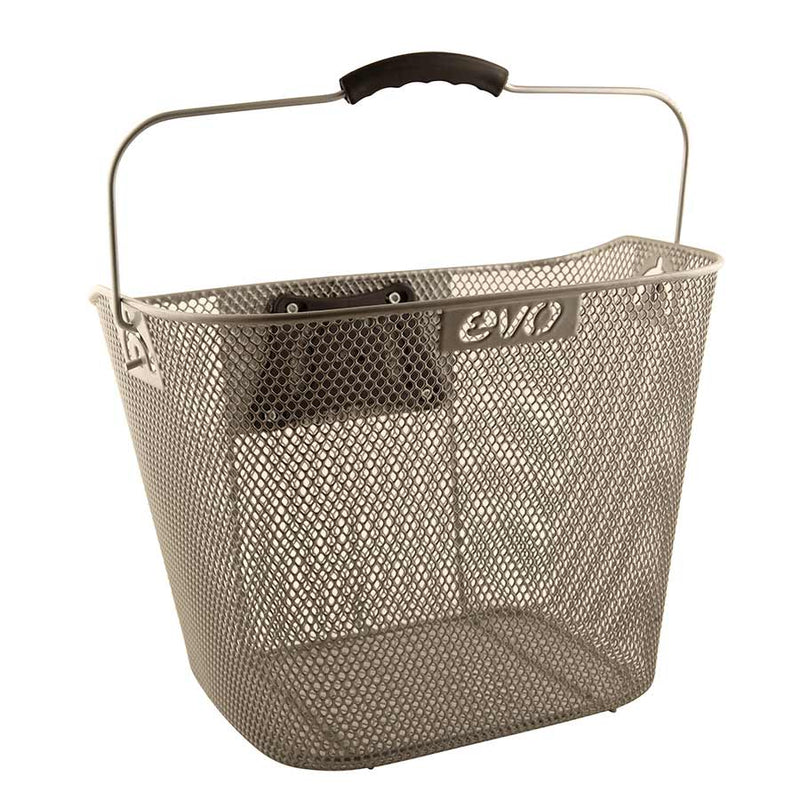 Load image into Gallery viewer, Evo-Grey-Steel-BSKT1222-Bicycle-Baskets
