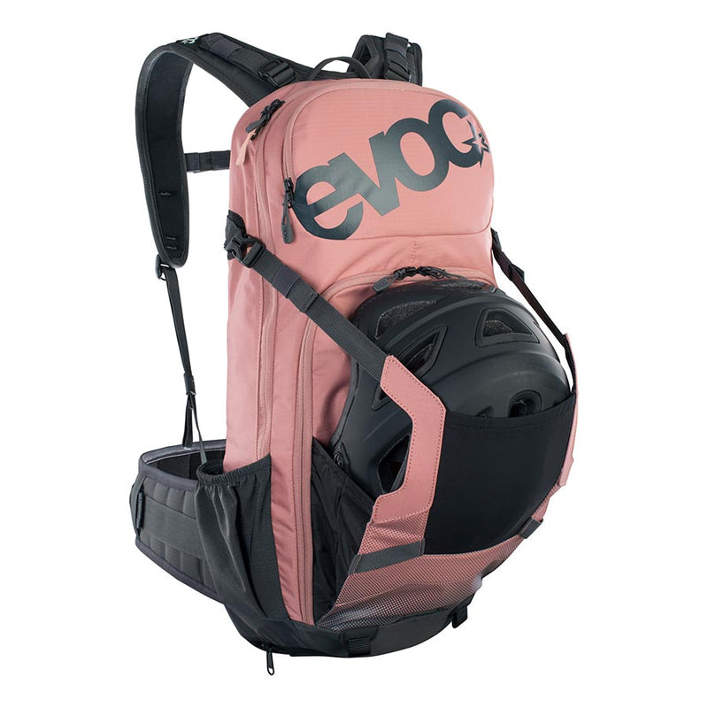 Load image into Gallery viewer, EVOC FR Enduro Protector backpack, 16L, Dusty Pink/Carbon Grey, ML