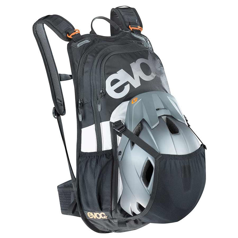 Load image into Gallery viewer, EVOC Stage 12 Hydration Bag Volume: 12L, Bladder: Not inlcuded, Black/White/Neon Orange
