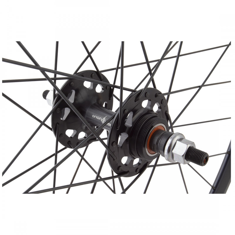 Load image into Gallery viewer, Wheel Master 700C Alloy Fixed Gear Double Wall 700C SET Velocity Deep-V RIM