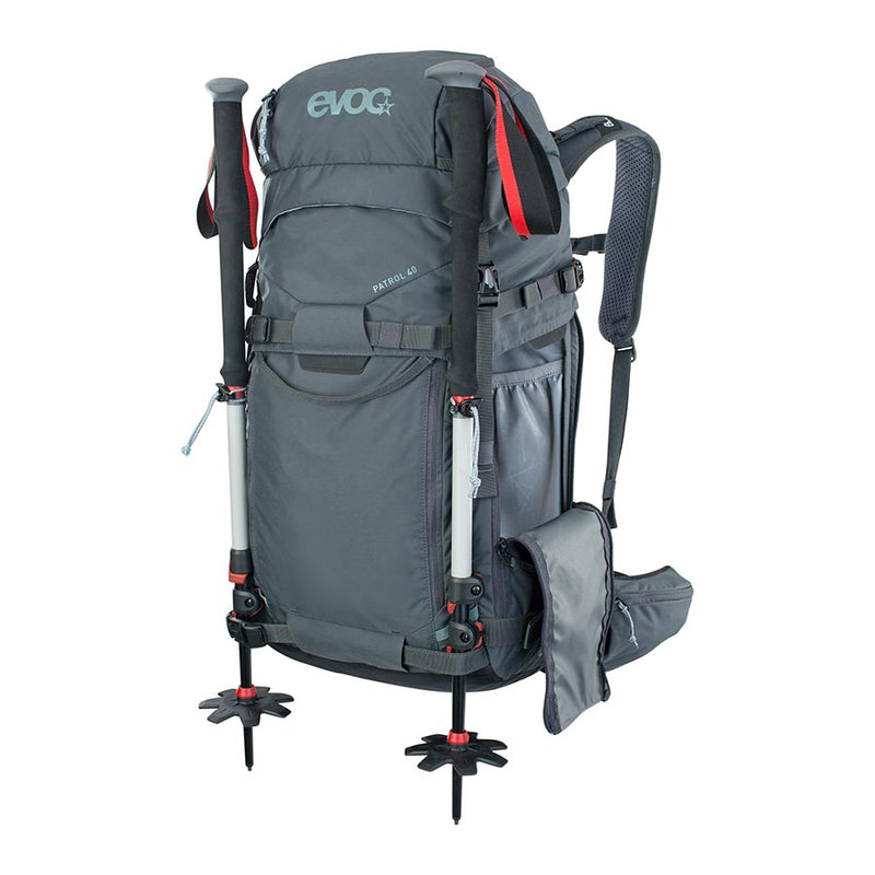 Load image into Gallery viewer, EVOC Patrol 40L Snow Backpack, 40L, Carbon Grey