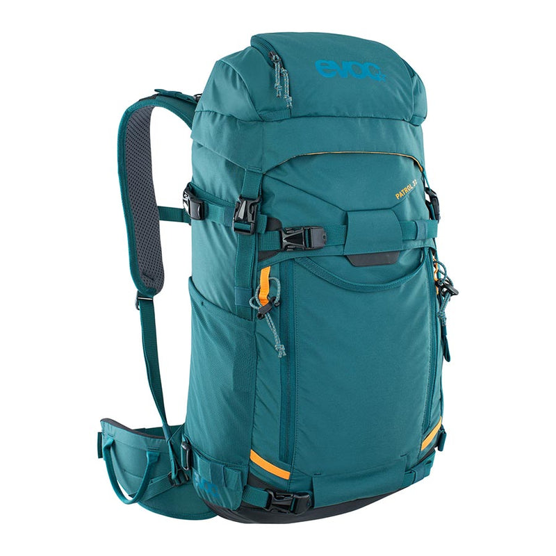 Load image into Gallery viewer, EVOC Patrol 32L Snow Backpack, 32L, Petrol