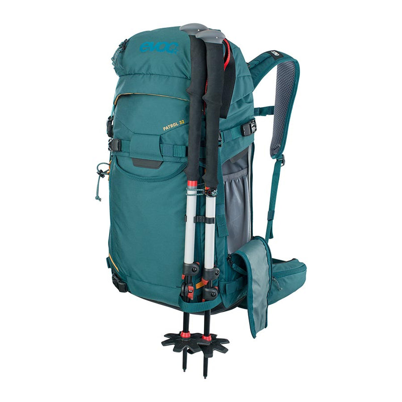 Load image into Gallery viewer, EVOC Patrol 32L Snow Backpack, 32L, Petrol