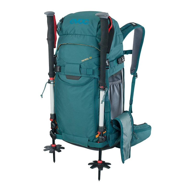 Load image into Gallery viewer, EVOC Patrol 32L Snow Backpack, 32L, Petrol
