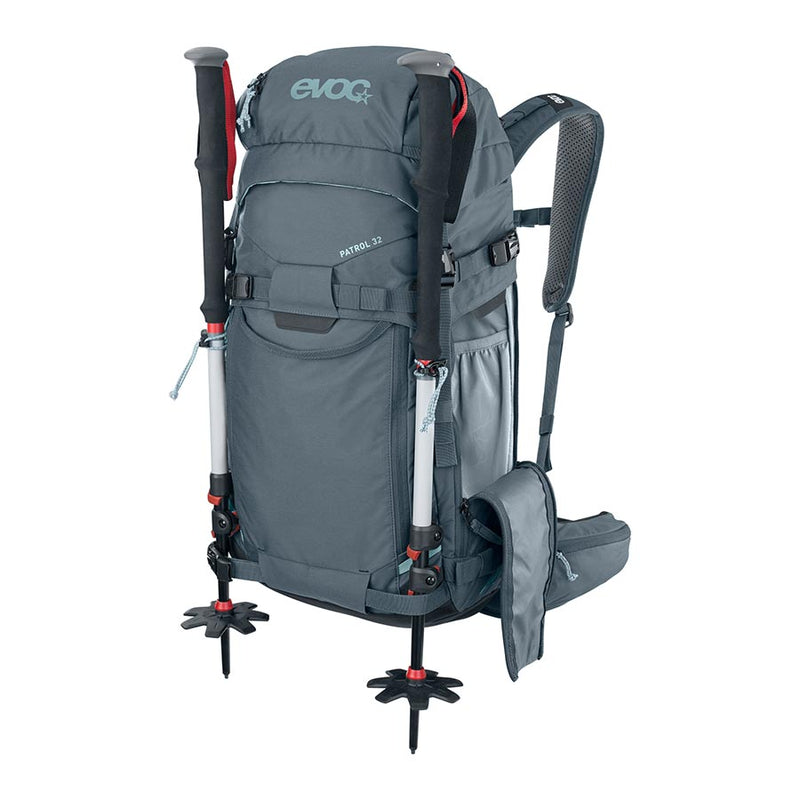 Load image into Gallery viewer, EVOC Patrol 32L Snow Backpack, 32L, Carbon Grey