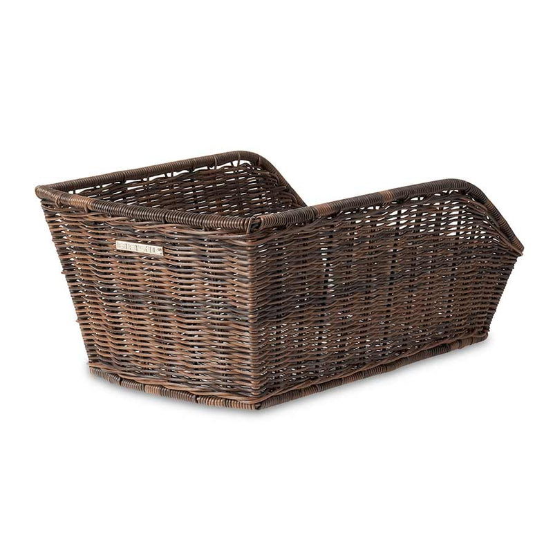 Load image into Gallery viewer, Basil Cento Rattan Look Rear basket, Nature Brown