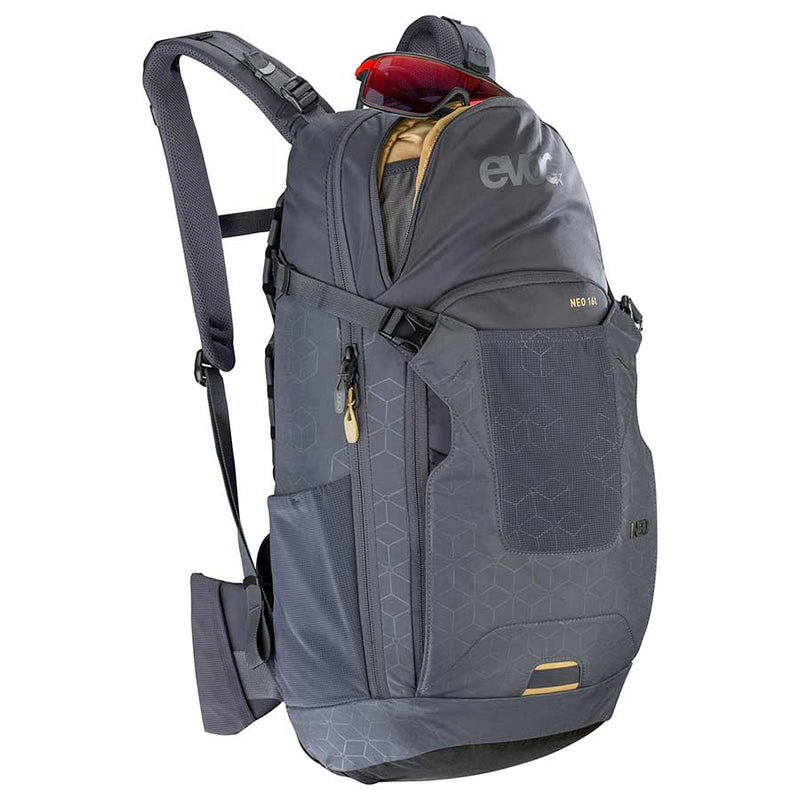 Load image into Gallery viewer, EVOC Neo Protector backpack 16L, Carbon Grey, LXL