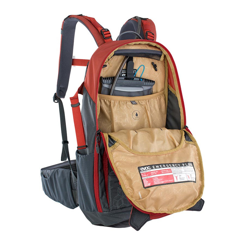 Load image into Gallery viewer, EVOC Neo Protector backpack 16L, Chili Red/Carbon grey, SM