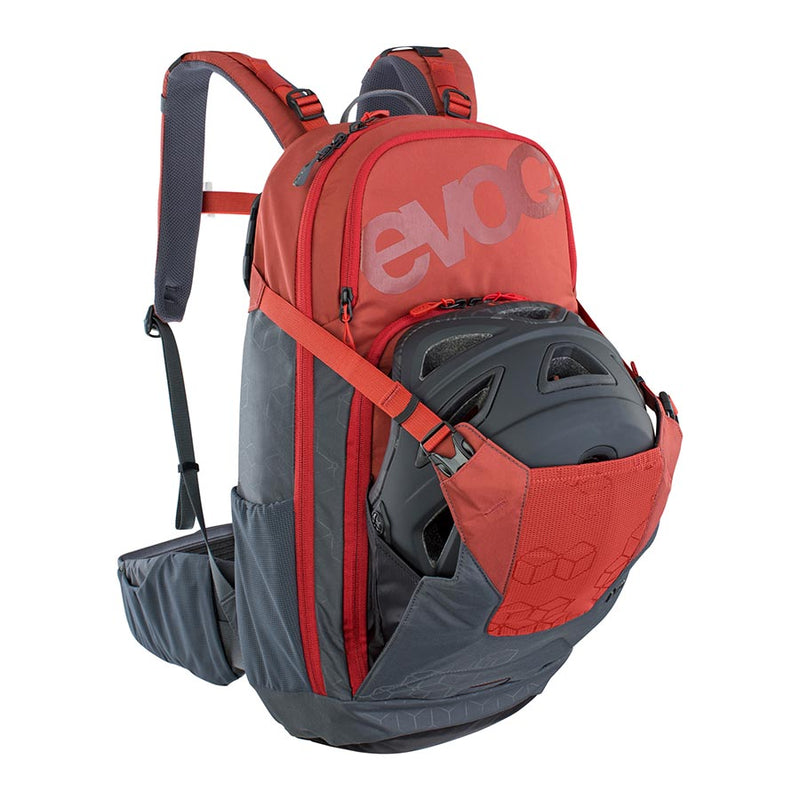 Load image into Gallery viewer, EVOC Neo Protector backpack 16L, Chili Red/Carbon grey, SM