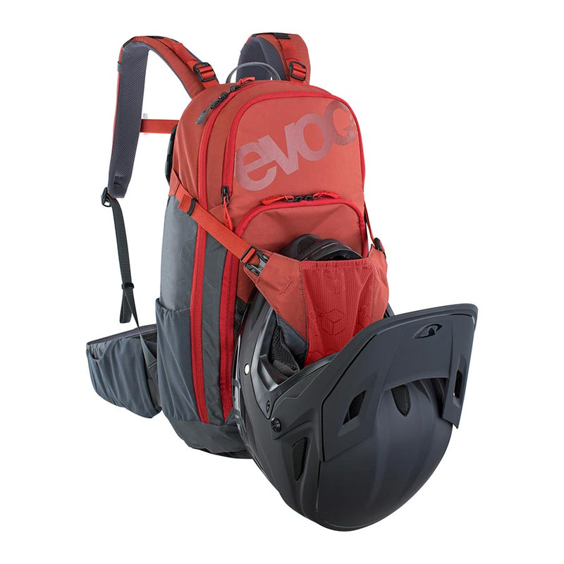 Load image into Gallery viewer, EVOC Neo Protector backpack 16L, Chili Red/Carbon grey, SM