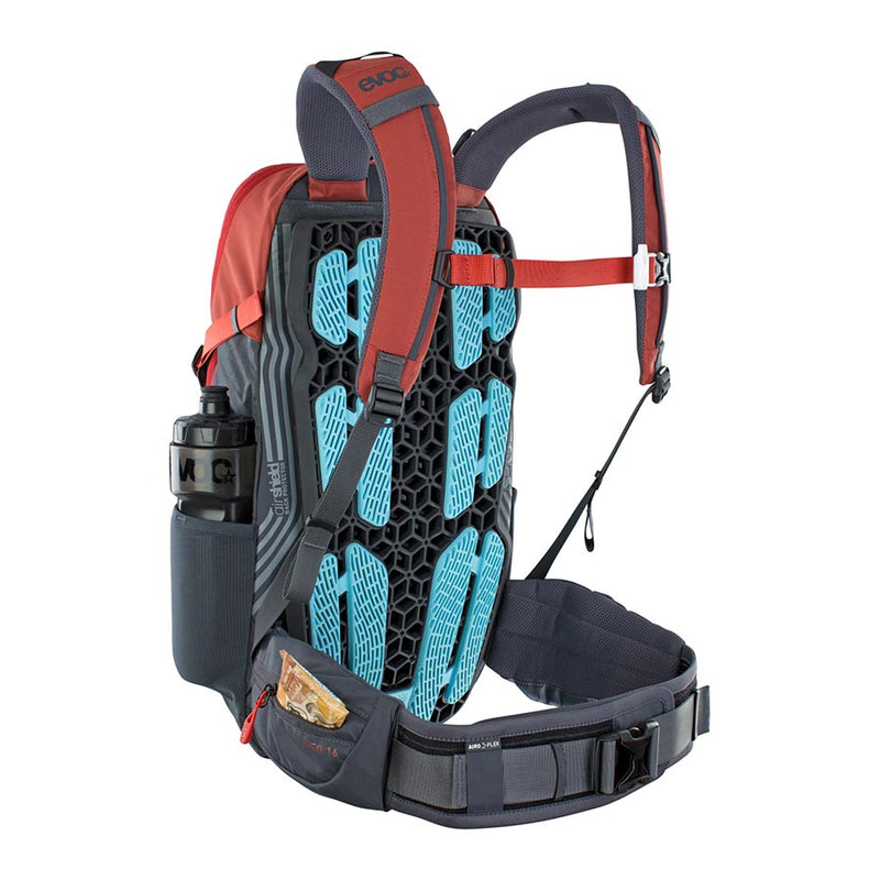 Load image into Gallery viewer, EVOC Neo Protector backpack 16L, Chili Red/Carbon grey, SM