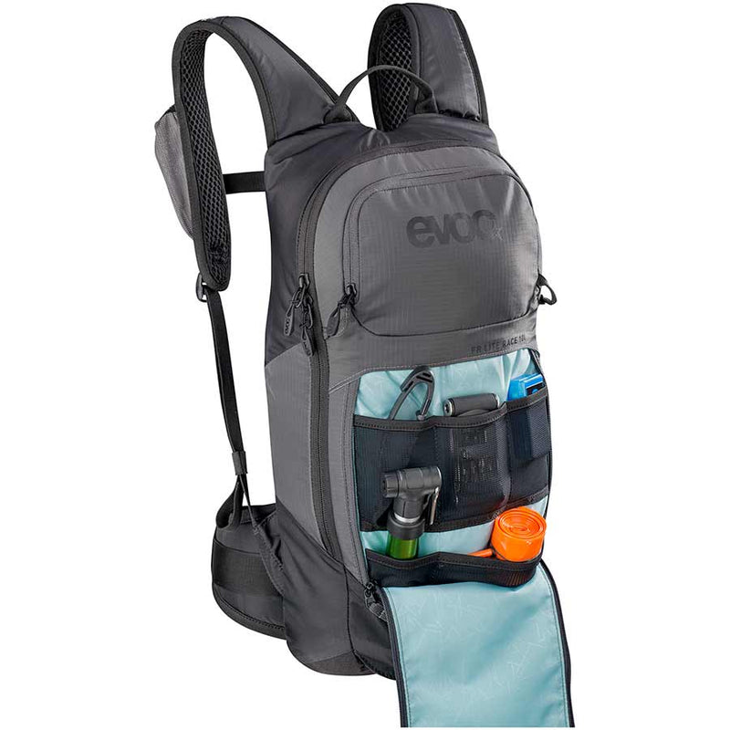 Load image into Gallery viewer, EVOC FR Lite Race Protector backpack, 10L, Carbon Grey/Black, S