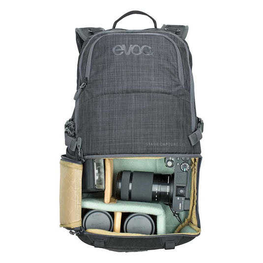 EVOC Stage Capture 16L Backpack, 16L, Heather Carbon Grey