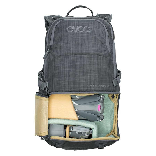 EVOC Stage Capture 16L Backpack, 16L, Heather Carbon Grey