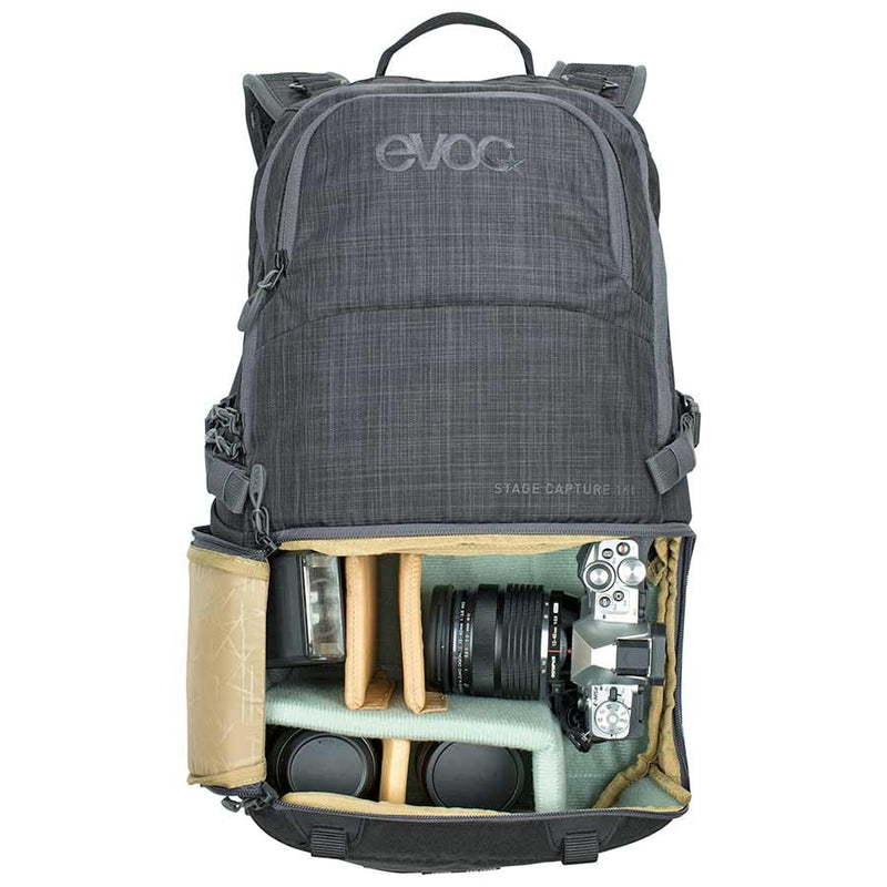 Load image into Gallery viewer, EVOC Stage Capture 16L Backpack, 16L, Heather Carbon Grey
