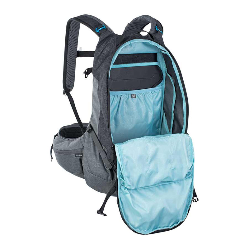 Load image into Gallery viewer, EVOC Trail Pro 26 Protector backpack, 26L, Carbon/Grey, SM