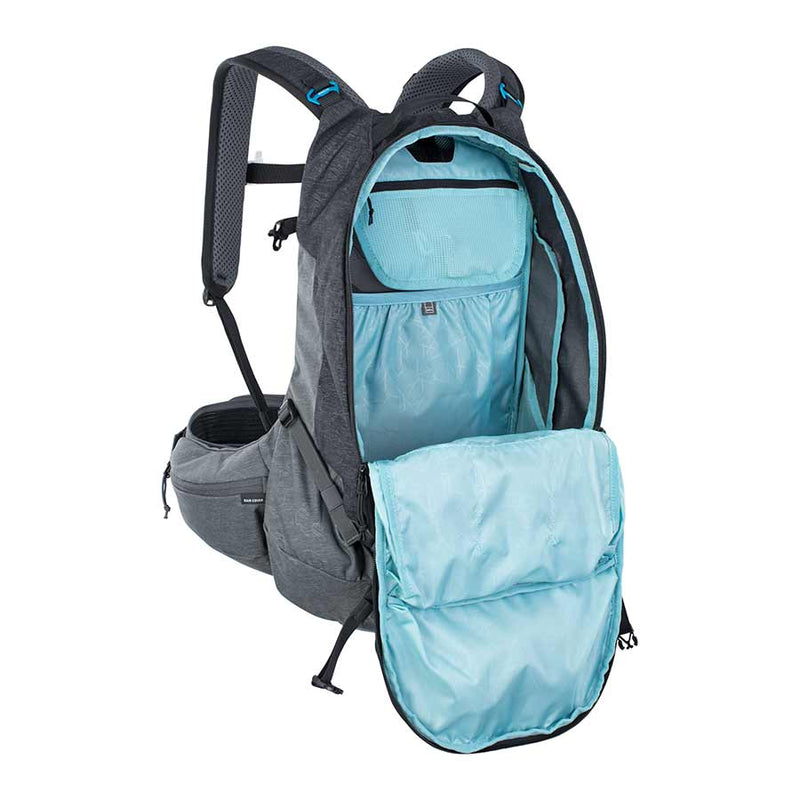 Load image into Gallery viewer, EVOC Trail Pro 26 Protector backpack, 26L, Carbon/Grey, SM
