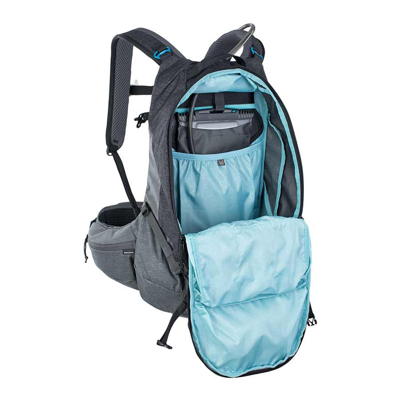 Load image into Gallery viewer, EVOC Trail Pro 26 Protector backpack, 26L, Carbon/Grey, SM