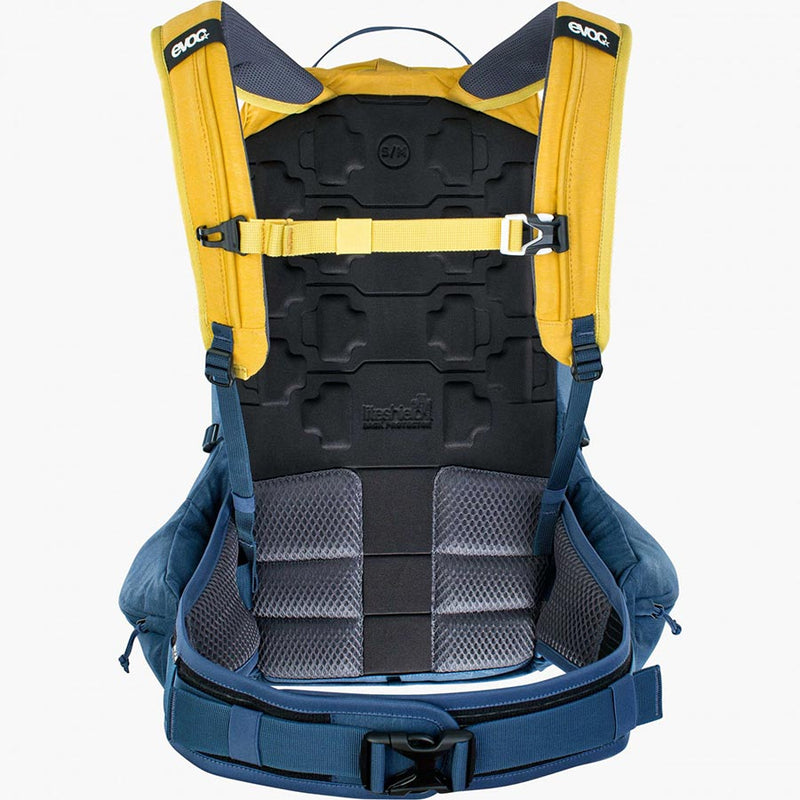 Load image into Gallery viewer, EVOC Trail Pro 26 Protector backpack, 26L, Curry/Denim, LXL