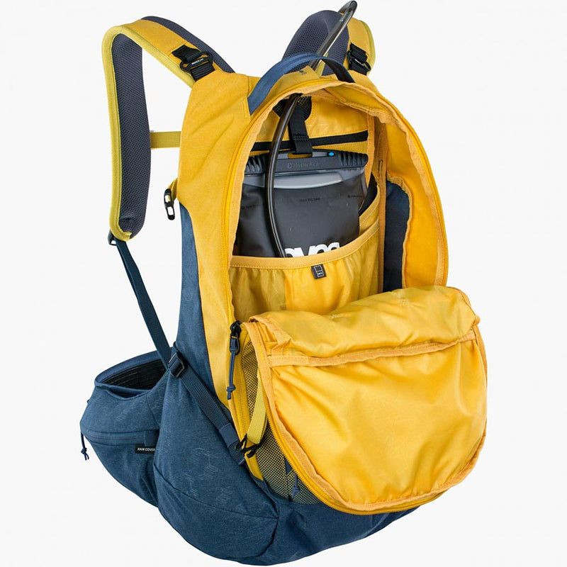 Load image into Gallery viewer, EVOC Trail Pro 26 Protector backpack, 26L, Curry/Denim, LXL