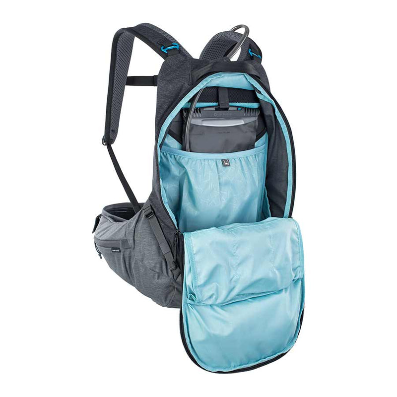 Load image into Gallery viewer, EVOC Trail Pro 16 Protector backpack, 16L, Carbon/Grey, LXL