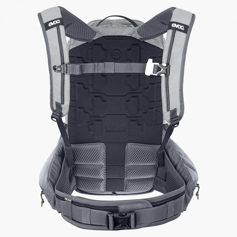 Load image into Gallery viewer, EVOC Trail Pro 16 Protector backpack, 16L, Stone/Carbon Grey, LXL