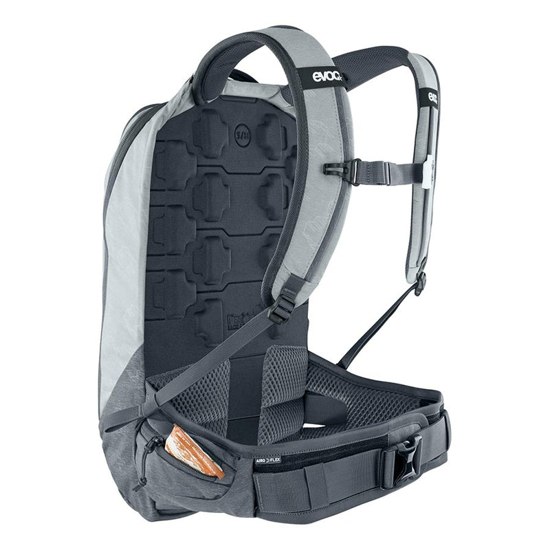 Load image into Gallery viewer, EVOC Trail Pro 10 Protector backpack, 10L, Stone/Carbon Grey, SM