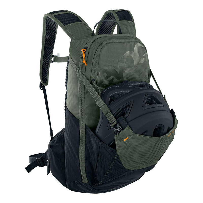 Load image into Gallery viewer, EVOC Ride 12 Hydration Bag Volume: 12L, Bladder: Included (2L), Dark Olive/Black