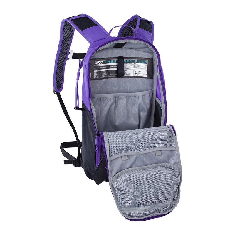 Load image into Gallery viewer, EVOC Ride 8 Hydration Bag Volume: 8L, Bladder: Not Included, Violet/Black