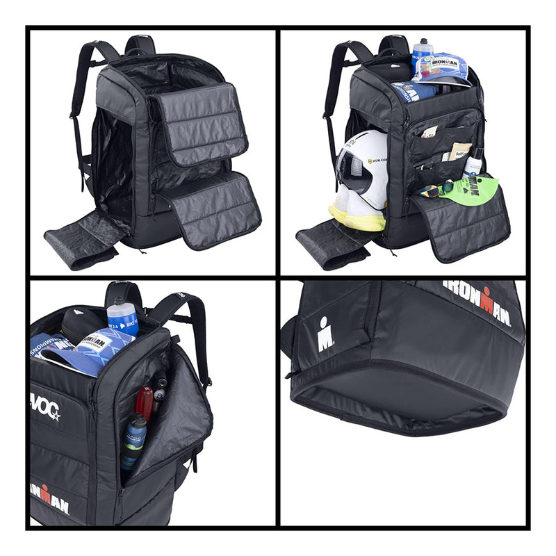 Load image into Gallery viewer, EVOC Gear Backpack 60 Backpack, IRONMAN edition, 60L, Black