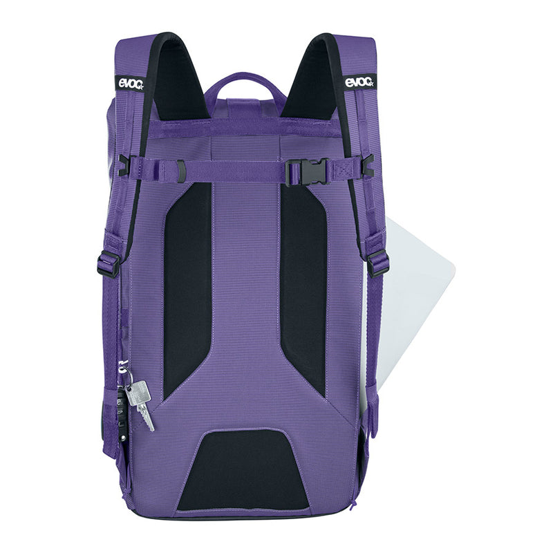 Load image into Gallery viewer, EVOC Duffle Backpack 26 26L Violet/Black