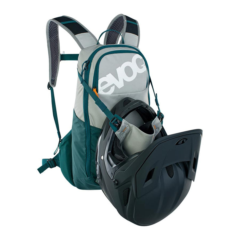 Load image into Gallery viewer, EVOC E-Ride 12 Hydration Bag, Volume: 12L, Bladder: Not included, Stone/Petrol