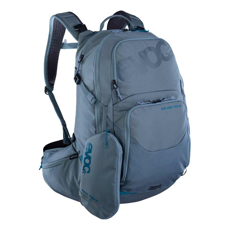 Load image into Gallery viewer, EVOC Explorer Pro 26 Hydration Bag, Volume: 26L, Bladder: Not included, Steel