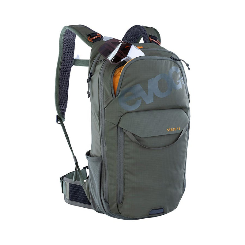 Load image into Gallery viewer, EVOC Stage 12 Hydration Bag Volume: 12L, Bladder: Not included, Dark Olive