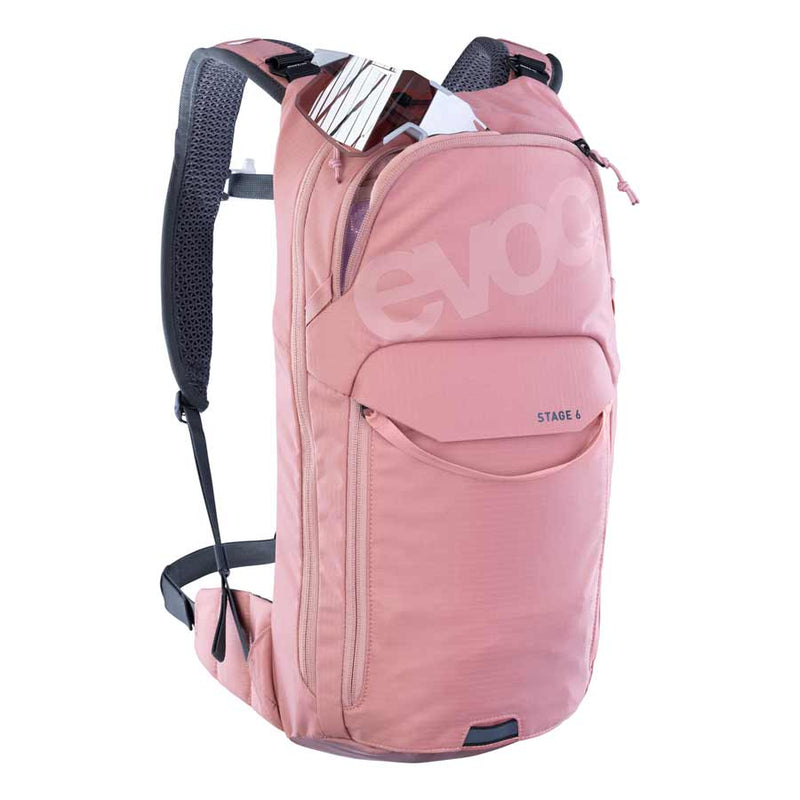 Load image into Gallery viewer, EVOC Stage 6 + 2L Bladder Hydration Bag, Volume: 6L, Bladder: Included (2L), Dusty Pink