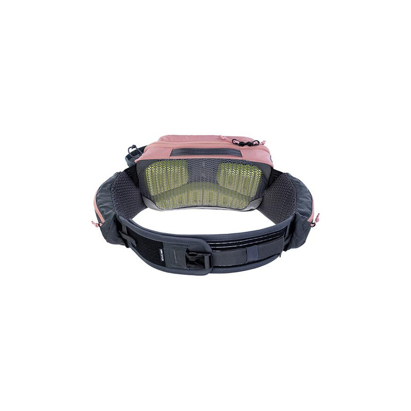 Load image into Gallery viewer, EVOC Hip Pack Pro 3 +1.5L Bladder, Hip Pack, 3L, Included (1.5L), Dusty Pink/Carbon Grey