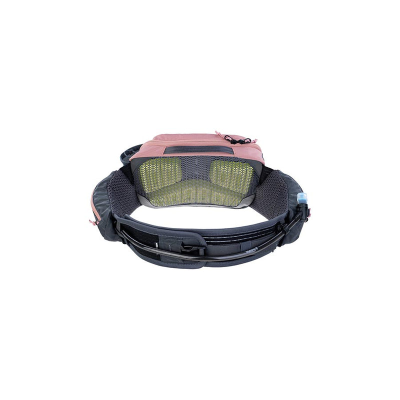 Load image into Gallery viewer, EVOC Hip Pack Pro 3 +1.5L Bladder, Hip Pack, 3L, Included (1.5L), Dusty Pink/Carbon Grey