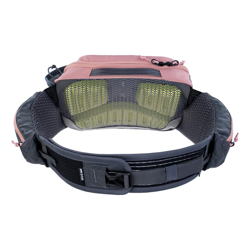 Load image into Gallery viewer, EVOC Hip Pack Pro 3 Hip Pack, 3L, Bladder not included, Dusty Pink/Carbon Grey
