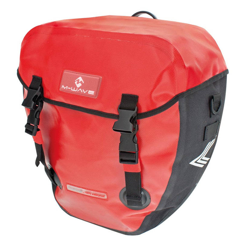 Load image into Gallery viewer, M-Wave Alberta Pannier 40L Red