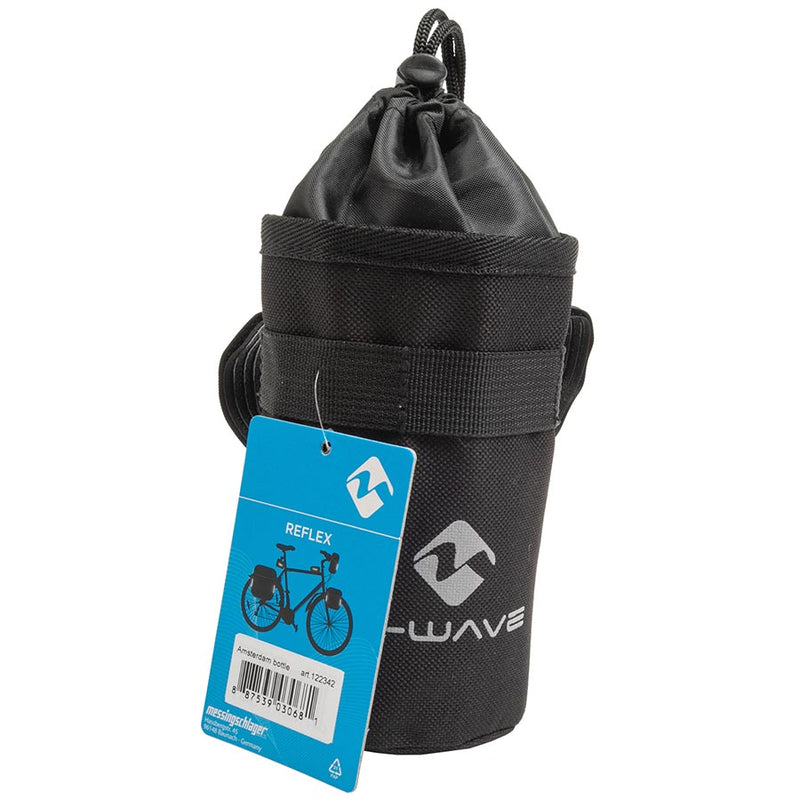 Load image into Gallery viewer, M-Wave Amsterdam Bottom Iso Handlebar Bag, Black