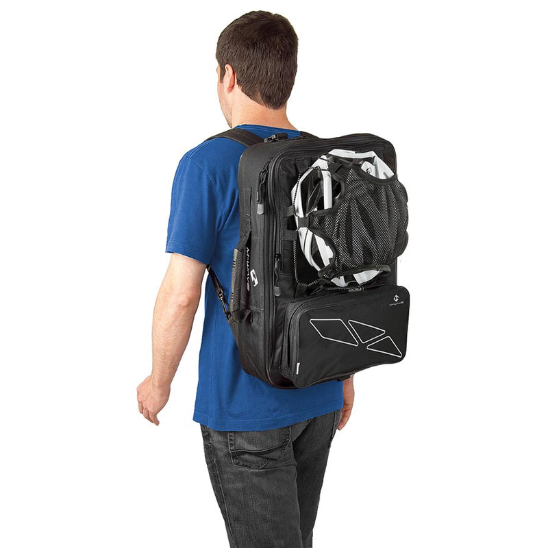 Load image into Gallery viewer, M-Wave Amsterdam Triple Pannier, 62L, Black
